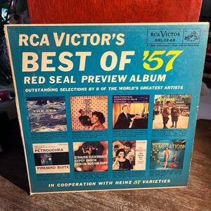 RCA Victor's Best of '57 Red Seal Preview Album